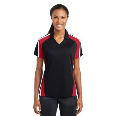Ladies Tricolor Micropique Sport Wick ® Polo Thumbnail