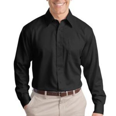 Tall Long Sleeve Non Iron Twill Shirt Thumbnail