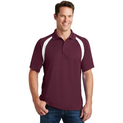 Dry Zone ® Colorblock Raglan Polo Thumbnail