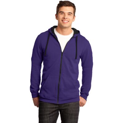 Young Mens The Concert Fleece™ Full Zip Hoodie Thumbnail
