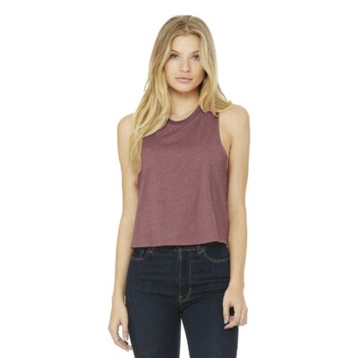 Women's Racerback Cropped Tank Thumbnail