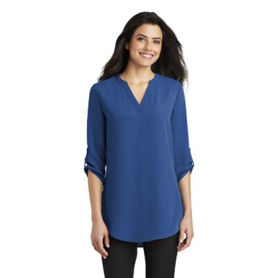 Ladies 3/4 Sleeve Tunic Blouse Thumbnail