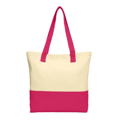 Colorblock Cotton Tote Thumbnail