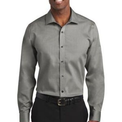 Slim Fit Pinpoint Oxford Non Iron Shirt Thumbnail