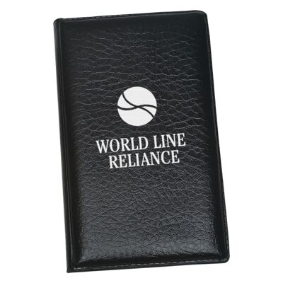 Leather Look Padfolio with Sticky Notes & Flags Thumbnail